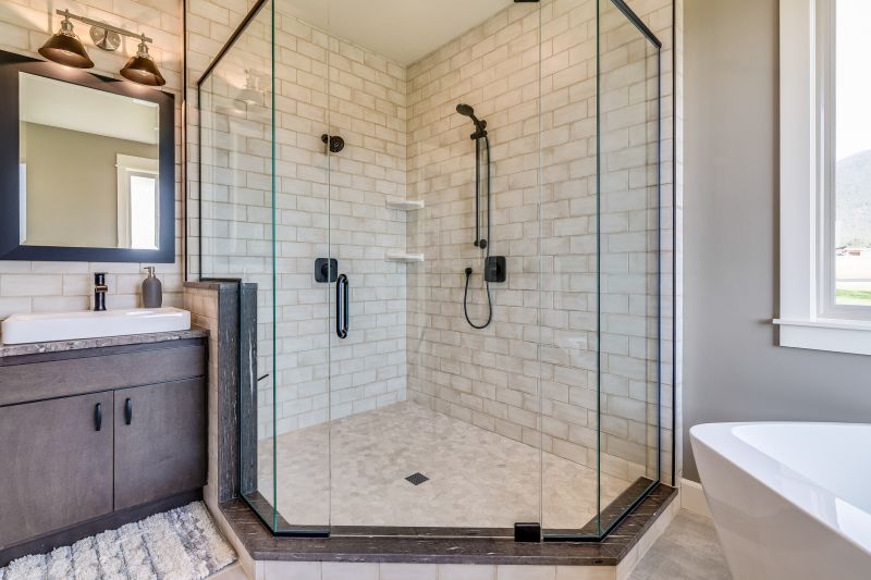 Open Concept Shower